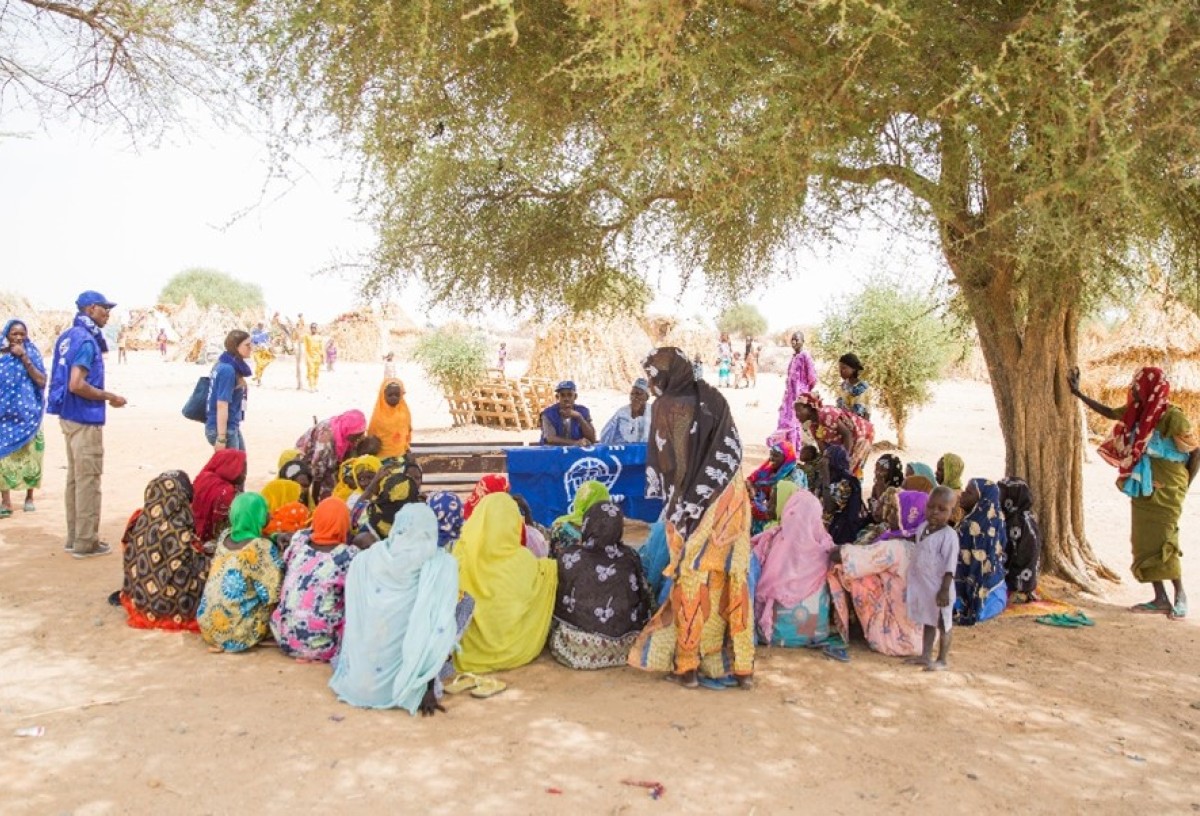 Focus Group Discussion with women with Djalori, Niger – Picture: Amanda Nero