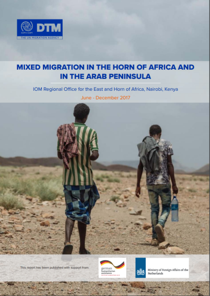 Mixed Migration in the Horn of Africa and the Arab Peninsula. June - December 2017