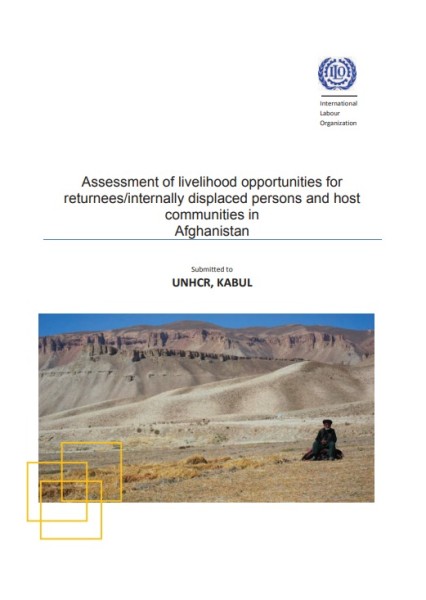 2013, ILO, Assessment of livelihood opportunities for returnees internally displaced persons and host communities in Afghanistan