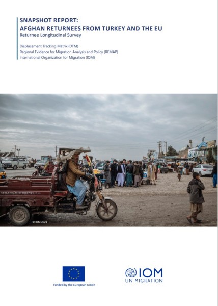 2022, IOM, Snapshot Report Afghan Returnees from Turkey and the EU